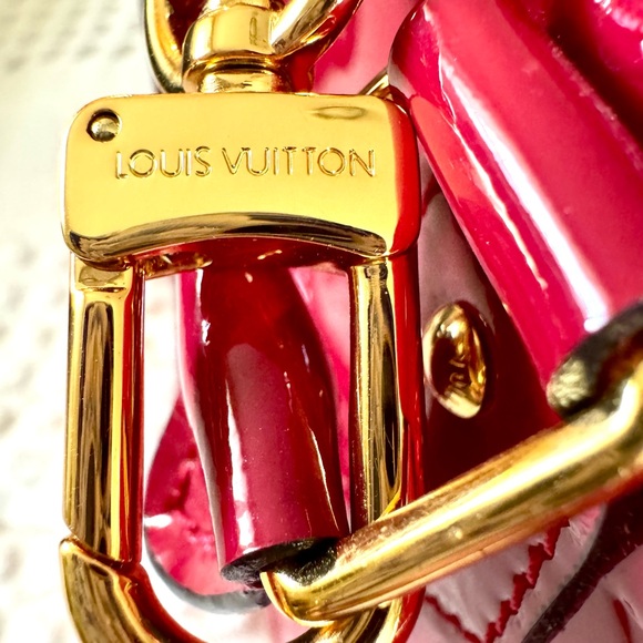 Authentic Louis Vuitton Monogram Vernis Alma Satchel - Picture 14 of 16